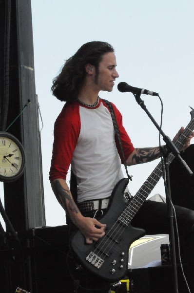 Black Tide at the Mayhem Festival Verizon Wireless Amphitheater