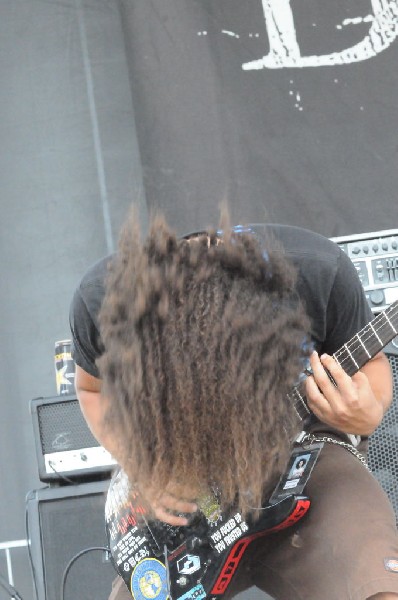 Black Tide at the Mayhem Festival Verizon Wireless Amphitheater