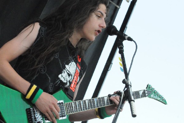 Black Tide at the Mayhem Festival Verizon Wireless Amphitheater