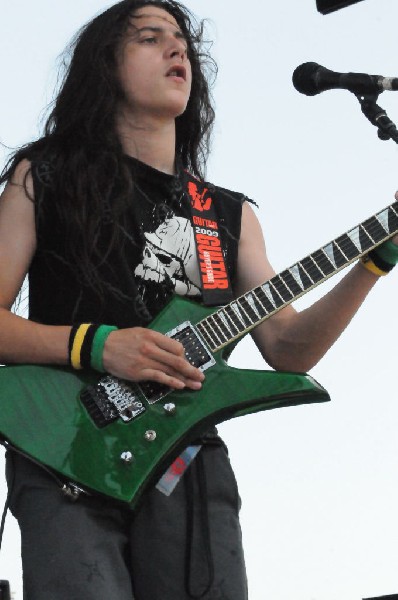 Black Tide at the Mayhem Festival Verizon Wireless Amphitheater