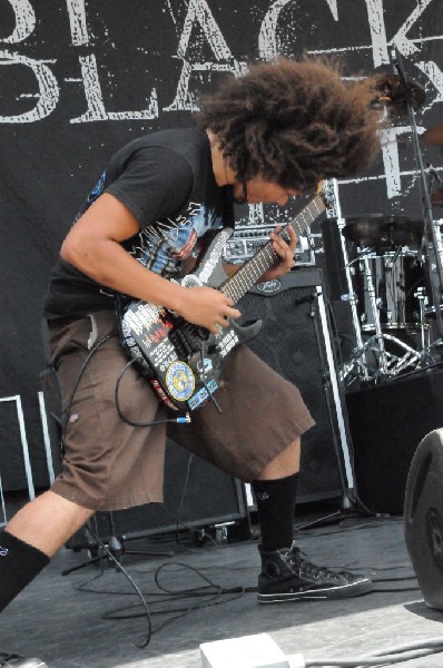 Black Tide at the Mayhem Festival Verizon Wireless Amphitheater