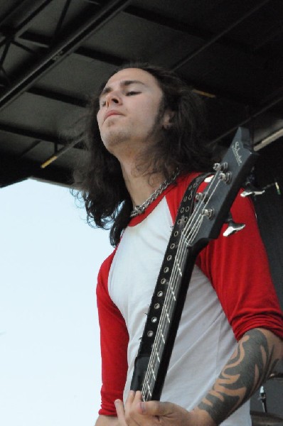 Black Tide at the Mayhem Festival Verizon Wireless Amphitheater