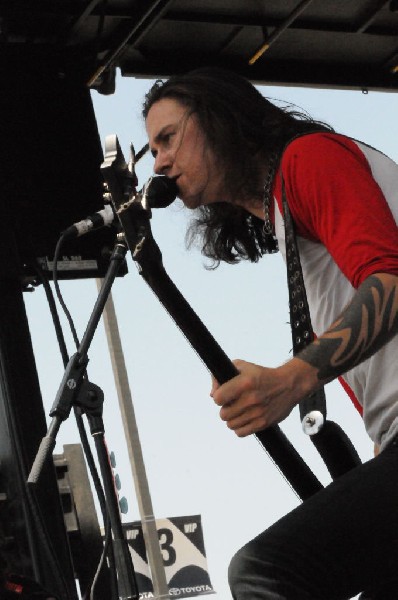 Black Tide at the Mayhem Festival Verizon Wireless Amphitheater