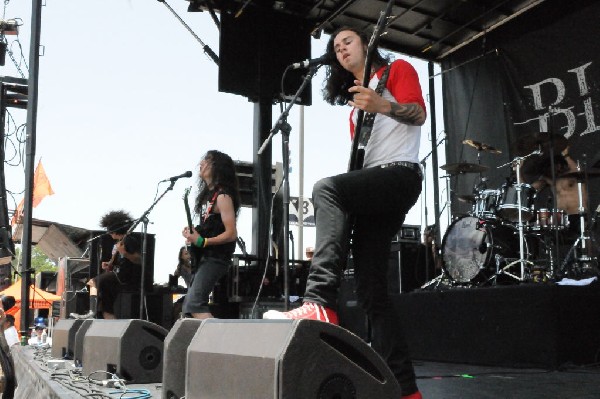 Black Tide at the Mayhem Festival Verizon Wireless Amphitheater