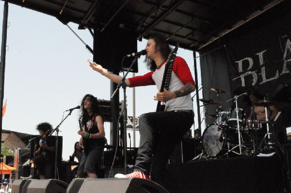 Black Tide at the Mayhem Festival Verizon Wireless Amphitheater