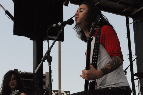 Black Tide at the Mayhem Festival Verizon Wireless Amphitheater