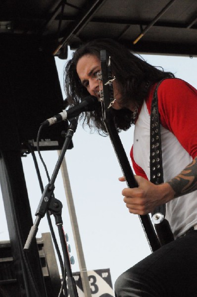 Black Tide at the Mayhem Festival Verizon Wireless Amphitheater