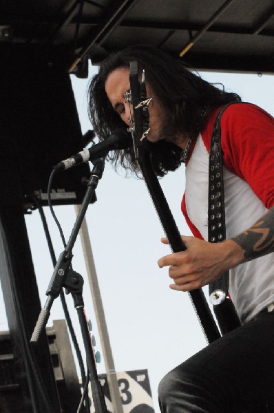 Black Tide at the Mayhem Festival Verizon Wireless Amphitheater