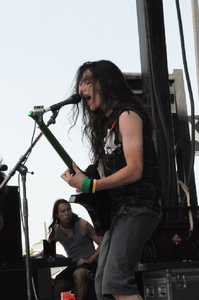 Black Tide at the Mayhem Festival Verizon Wireless Amphitheater