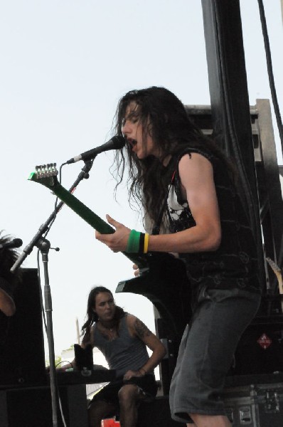 Black Tide at the Mayhem Festival Verizon Wireless Amphitheater