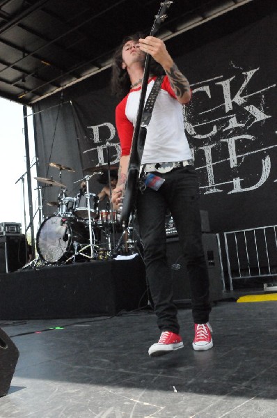 Black Tide at the Mayhem Festival Verizon Wireless Amphitheater