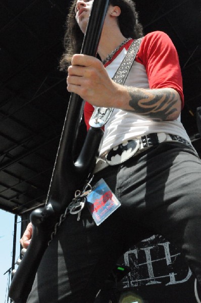 Black Tide at the Mayhem Festival Verizon Wireless Amphitheater