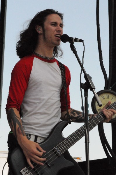 Black Tide at the Mayhem Festival Verizon Wireless Amphitheater