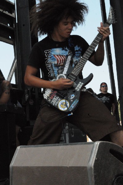 Black Tide at the Mayhem Festival Verizon Wireless Amphitheater