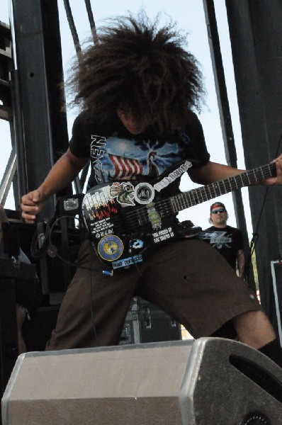 Black Tide at the Mayhem Festival Verizon Wireless Amphitheater