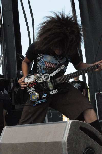 Black Tide at the Mayhem Festival Verizon Wireless Amphitheater