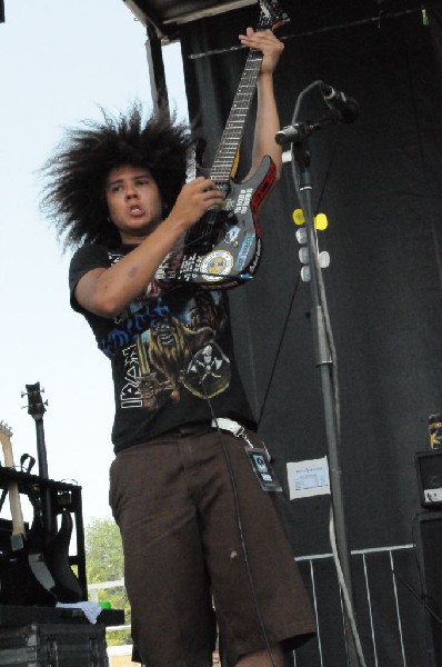 Black Tide at the Mayhem Festival Verizon Wireless Amphitheater