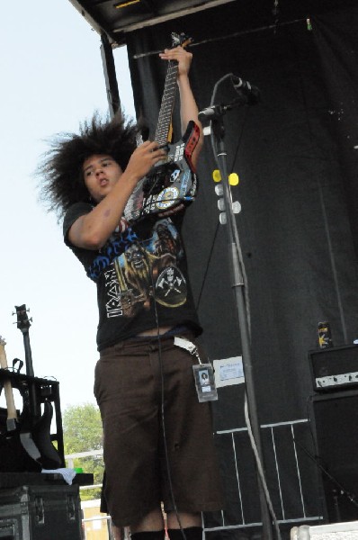 Black Tide at the Mayhem Festival Verizon Wireless Amphitheater