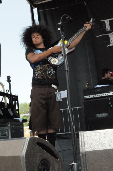 Black Tide at the Mayhem Festival Verizon Wireless Amphitheater