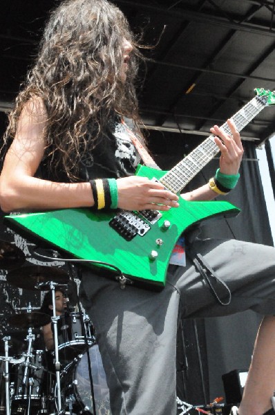 Black Tide at the Mayhem Festival Verizon Wireless Amphitheater