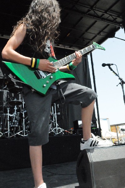 Black Tide at the Mayhem Festival Verizon Wireless Amphitheater