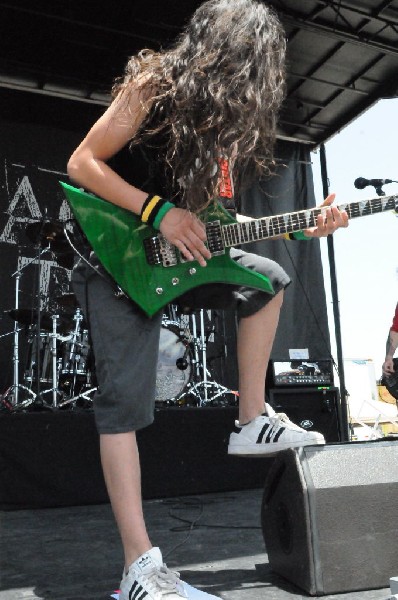 Black Tide at the Mayhem Festival Verizon Wireless Amphitheater