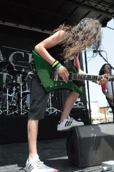 Black Tide at the Mayhem Festival Verizon Wireless Amphitheater