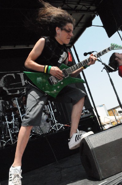 Black Tide at the Mayhem Festival Verizon Wireless Amphitheater