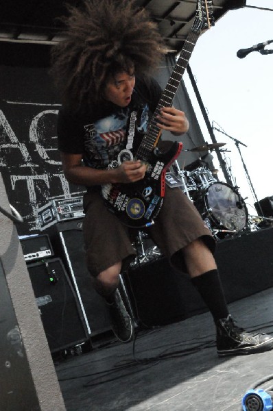 Black Tide at the Mayhem Festival Verizon Wireless Amphitheater