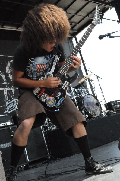 Black Tide at the Mayhem Festival Verizon Wireless Amphitheater