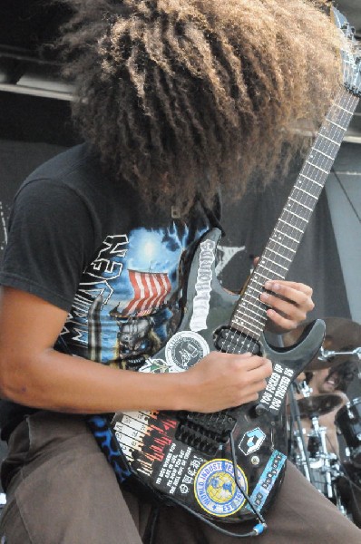 Black Tide at the Mayhem Festival Verizon Wireless Amphitheater