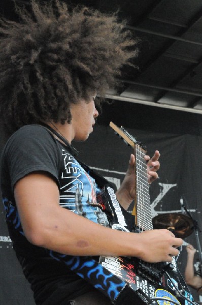 Black Tide at the Mayhem Festival Verizon Wireless Amphitheater