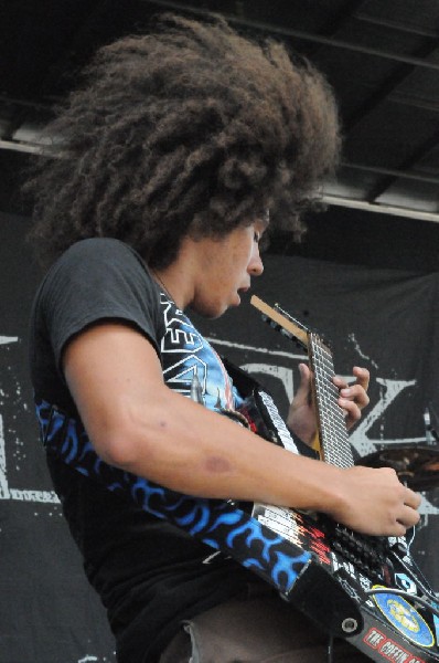 Black Tide at the Mayhem Festival Verizon Wireless Amphitheater