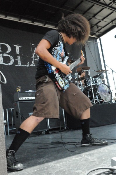 Black Tide at the Mayhem Festival Verizon Wireless Amphitheater