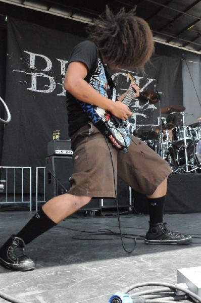 Black Tide at the Mayhem Festival Verizon Wireless Amphitheater