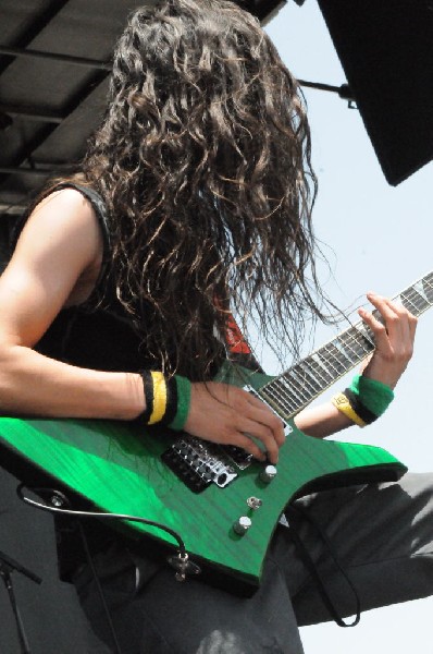 Black Tide at the Mayhem Festival Verizon Wireless Amphitheater