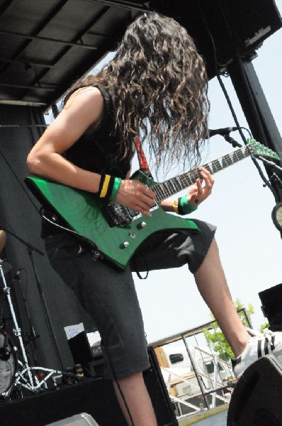 Black Tide at the Mayhem Festival Verizon Wireless Amphitheater