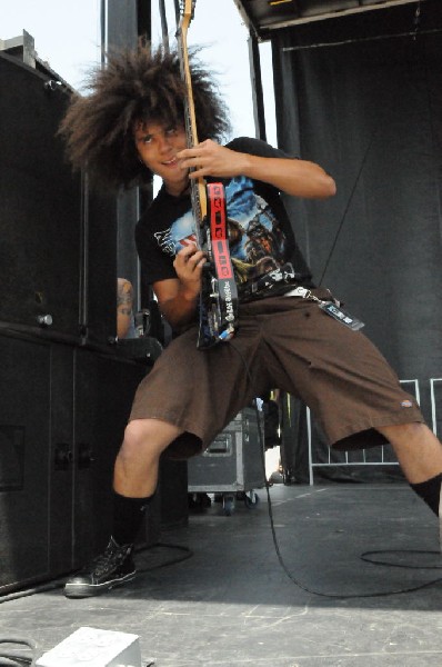 Black Tide at the Mayhem Festival Verizon Wireless Amphitheater
