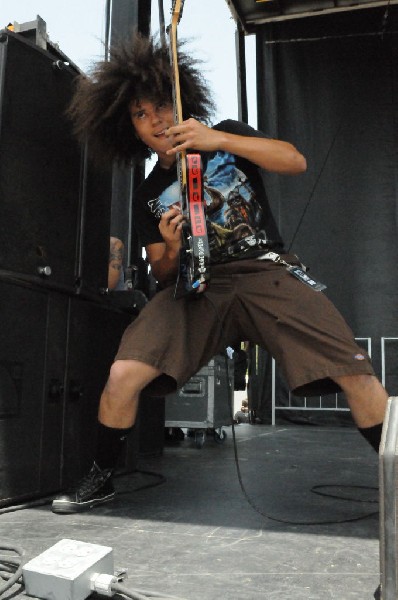 Black Tide at the Mayhem Festival Verizon Wireless Amphitheater