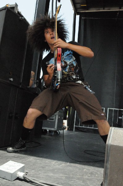 Black Tide at the Mayhem Festival Verizon Wireless Amphitheater