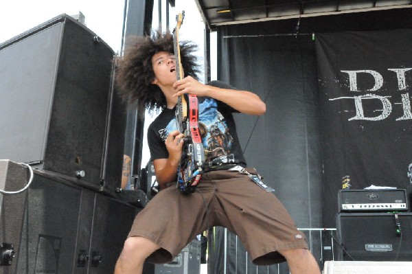 Black Tide at the Mayhem Festival Verizon Wireless Amphitheater