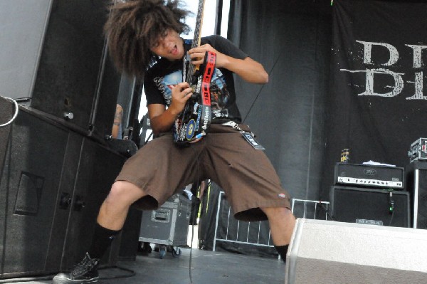Black Tide at the Mayhem Festival Verizon Wireless Amphitheater