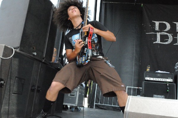 Black Tide at the Mayhem Festival Verizon Wireless Amphitheater