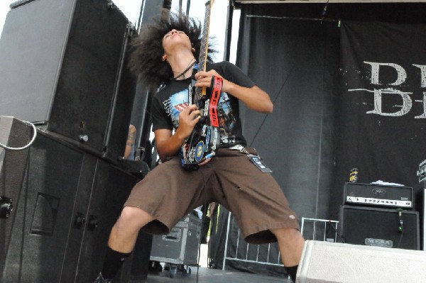 Black Tide at the Mayhem Festival Verizon Wireless Amphitheater