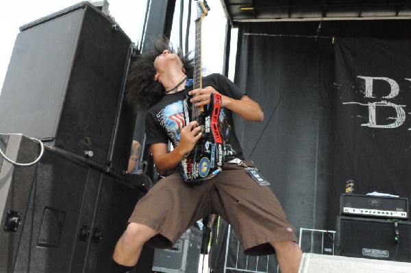 Black Tide at the Mayhem Festival Verizon Wireless Amphitheater