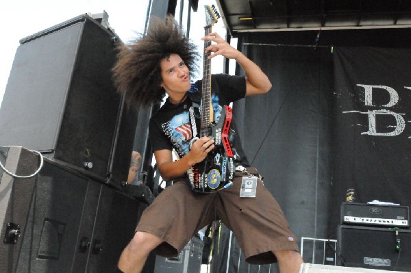 Black Tide at the Mayhem Festival Verizon Wireless Amphitheater