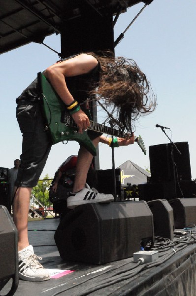 Black Tide at the Mayhem Festival Verizon Wireless Amphitheater
