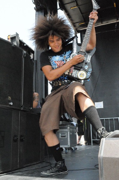 Black Tide at the Mayhem Festival Verizon Wireless Amphitheater