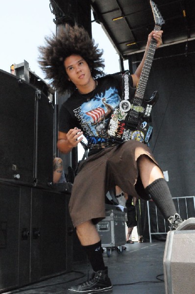 Black Tide at the Mayhem Festival Verizon Wireless Amphitheater