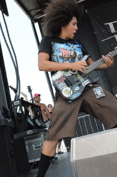 Black Tide at the Mayhem Festival Verizon Wireless Amphitheater